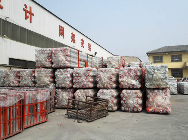 绥化网架成品待发