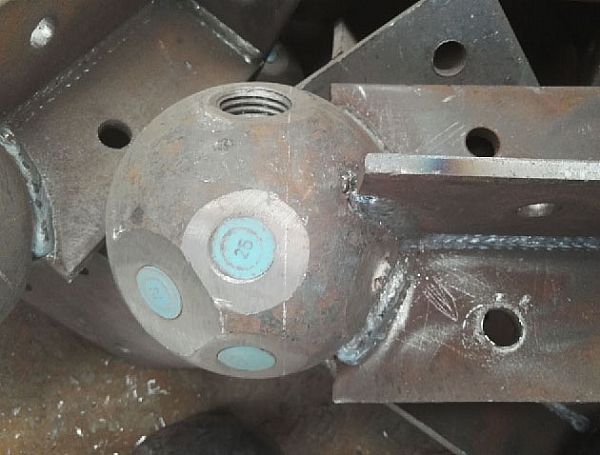 绥化螺栓球球塞，网架配件