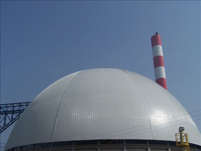 绥化球形发电厂网架工程