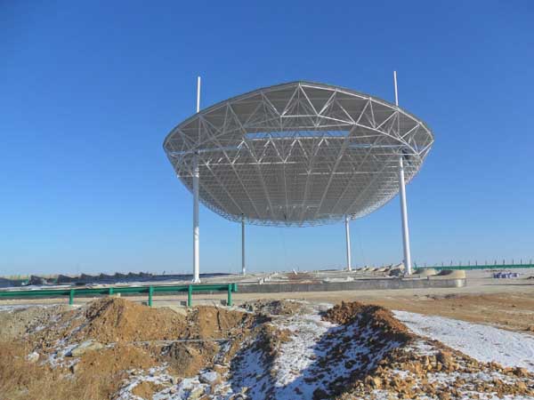 绥化加油站网架工程